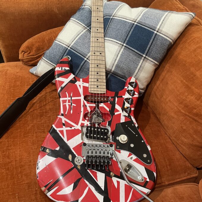 Built this Frankenstrat from scratch